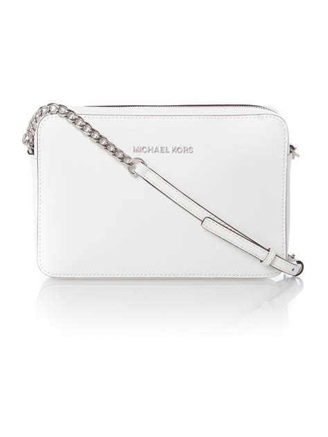 michael kors small white handbag.